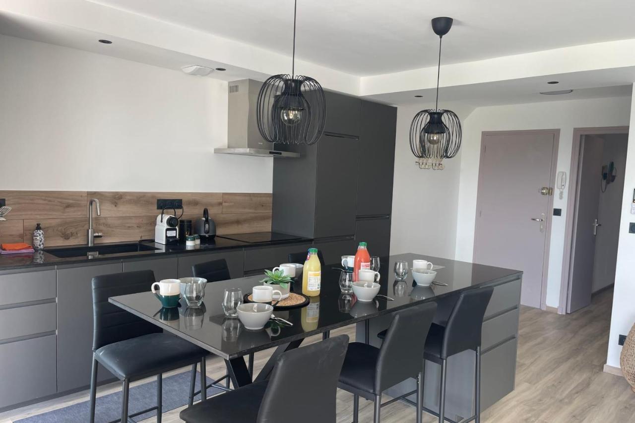 Le Mistral Appartement Standing Avec Vue Mer Exceptionnelle En 1Ere Ligne Ле-Гро-дю-Руа Екстер'єр фото
