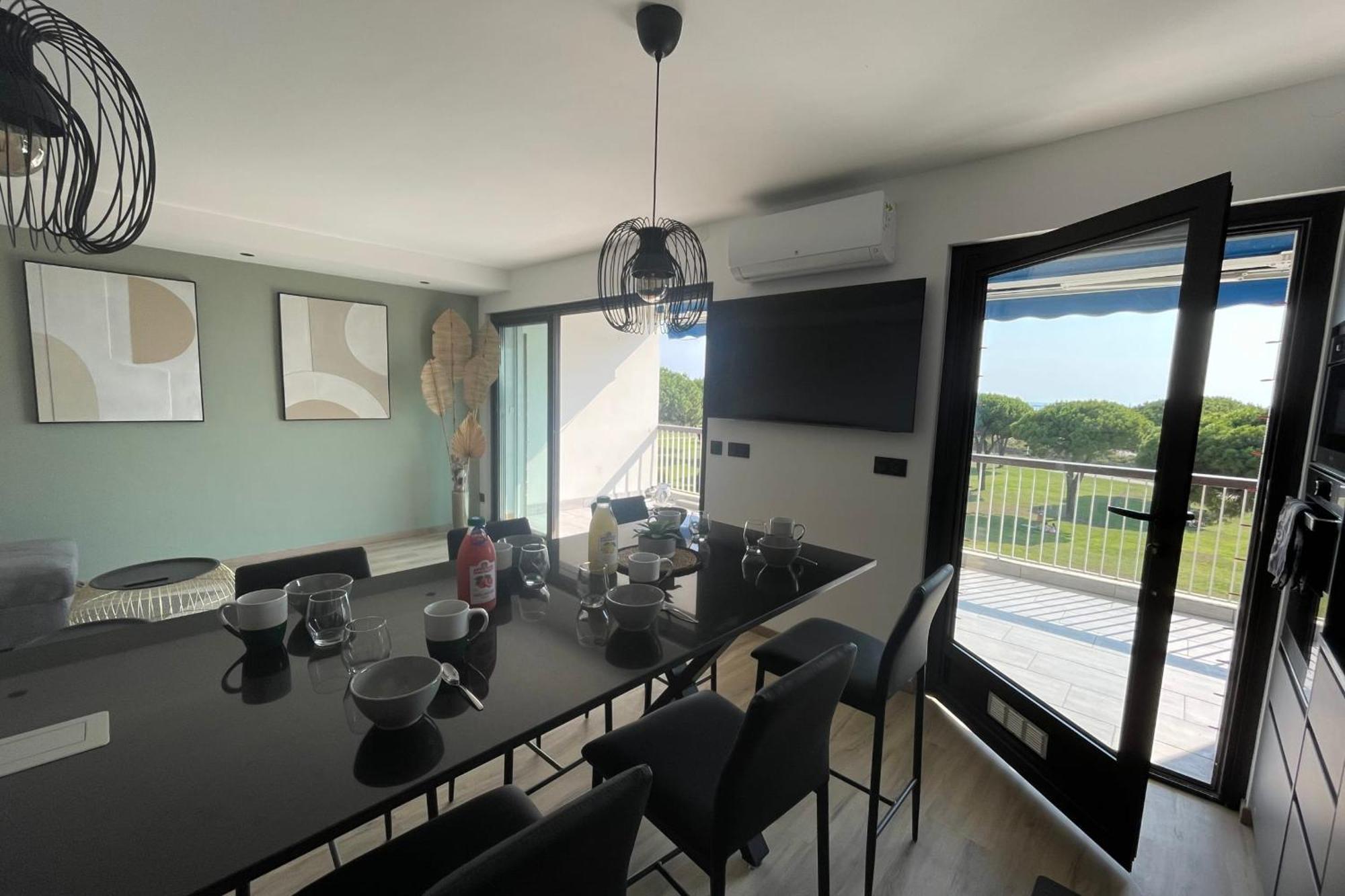 Le Mistral Appartement Standing Avec Vue Mer Exceptionnelle En 1Ere Ligne Ле-Гро-дю-Руа Екстер'єр фото